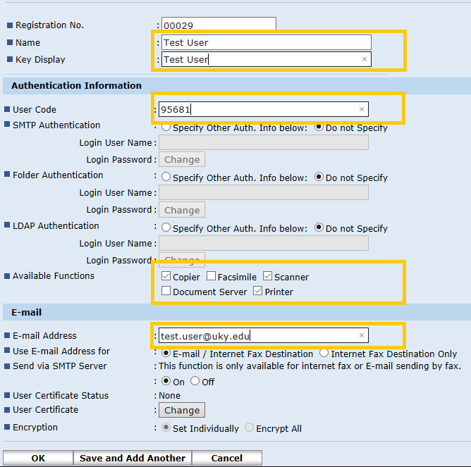 ricoh address book server