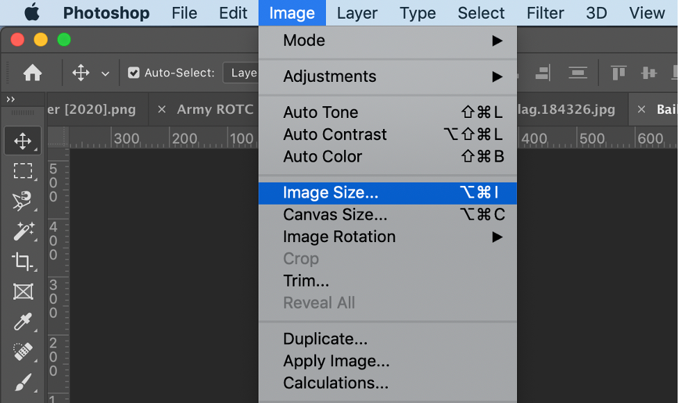 How to Resize an image in Pixlr