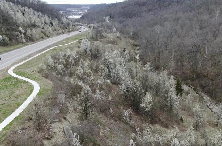 photo of a landslide aftermath